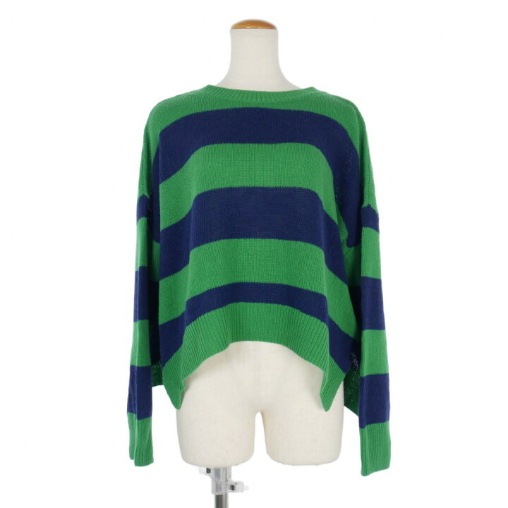 楽天市場】【中古】マルニ MARNI 21SS バックオープン ボーダーニット 