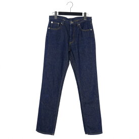 【中古】メゾンマルジェラ Maison Margiela 19SS 1ライン コレクションライン ミドルウエスト ストレートデニム パンツ 38 インディゴ S51LA0068 レディース 【ベクトル 古着】 250613