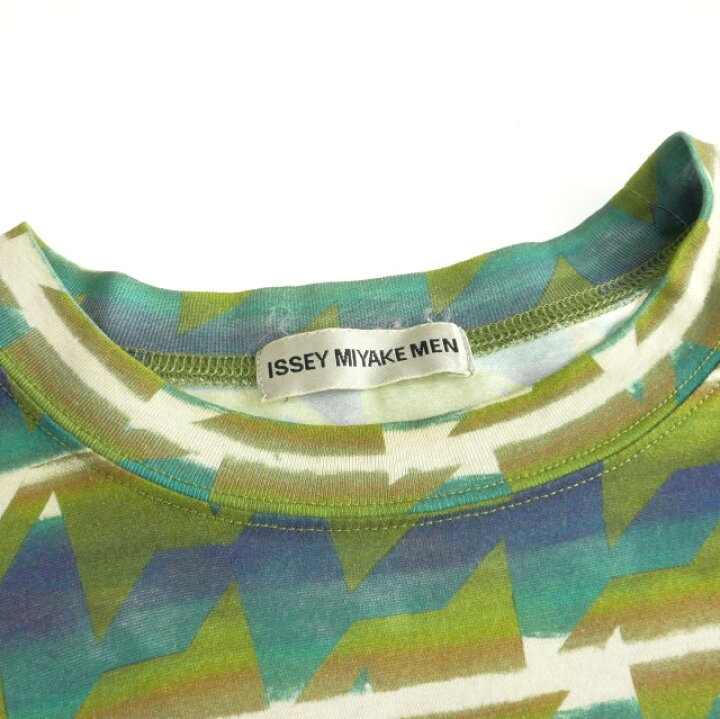 楽天市場】【中古】イッセイミヤケメン ISSEY MIYAKE MEN 総柄プリント 