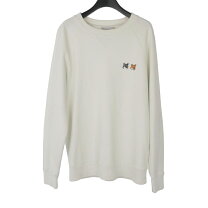 楽天市場】maison kitsune スウェット ホワイトの通販