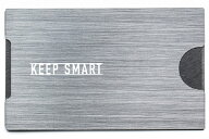 名刺入れ　KEEP SMART（キープスマート）　スリム コンパクト 金属製 ステンレス製 ビジネス