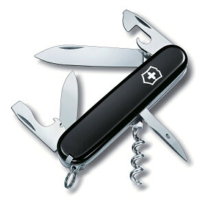VICTORINOX (ビクトリノックス) 万能ナイフ 十徳ナイフ スパルタン BK 1.3603.3 キャンプ アウトドア 折り畳みナイフ   メール便にてお届け手配