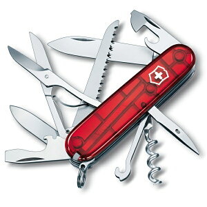 VICTORINOX (ビクトリノックス) 万能ナイフ 十徳ナイフ サイバーハントマン 1.3713.T キャンプ アウトドア 折り畳みナイフ   メール便にてお届け手配