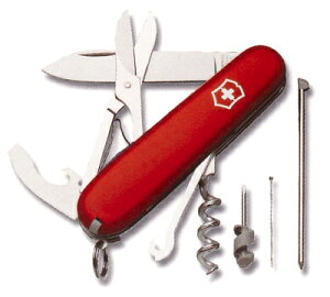 VICTORINOX (ビクトリノックス) 万能ナイフ 十徳ナイフ コンパクト 1.3405 キャンプ アウトドア 折り畳みナイフ  メール便にてお届け手配