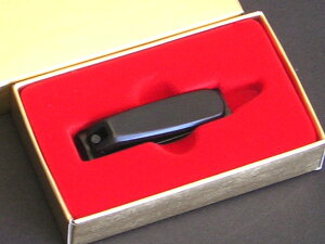 和製ブラック爪切り(小・カバーなし) NC-121B   メール便にてお届け手配