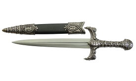 DENIX(デニックス)　模造刀　剣　リチャード　ライオンヘッドダガー　　　シルバー/ブラック　DX4157NQ