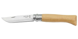 OPINEL(オピネル)　ナイフNo.8　ステン　オークウッド　2021　　　折り畳みナイフ　キャンプ