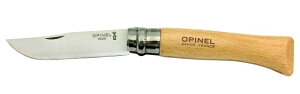 OPINEL (オピネル) ナイフ No.10 ステン コルクスクリュ−付き (001410)   折り畳みナイフ キャンプ
