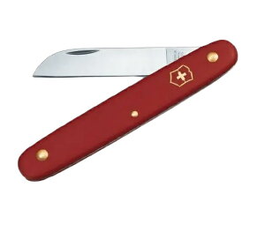 VICTORINOX (ビクトリノックス)  フローリストナイフ(ストレート)花   レッド 3.9050B1   メール便にてお届け手配