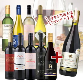 2月限定ワインバスケット うま得 エンジョイ ワインセット 9本＋1本プレゼントセット 人気 デイリーワイン コスパ