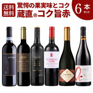驚愕の果実味！濃い味わい！コク旨赤 ワインセット 赤 6本 送料無料 [ ワイン フルボディ コクあり 濃厚 …