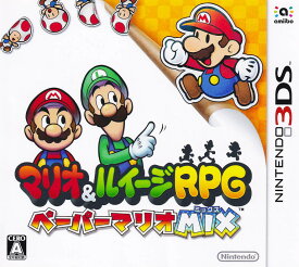 【中古】マリオ＆ルイージRPG ペーパーマリオMIX/3DS/CTRPAYNJ/A 全年齢対象