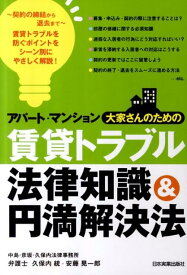 【中古】アパ-ト・マンション大家さんのための賃貸トラブル法律知識＆円満解決法 /日本実業出版社/久保内統（単行本）