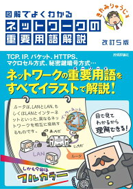 【中古】図解でよくわかるネットワークの重要用語解説 改訂5版/技術評論社/きたみりゅうじ（単行本（ソフトカバー））