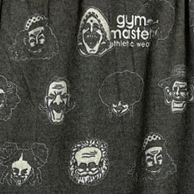 【Gym masuter】ジムマスター ハッピーペイント レギンス タイツ スパッツ ルームウエア クライミング NEW SMILE 総柄 G857354