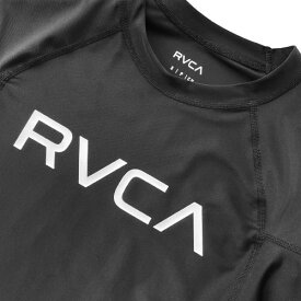 ルーカ RVCA LS RASHGUARD ラッシュガード ロングスリーブ メンズ 長袖 ロゴ Tシャツ BC041-817 水陸両用 ワークアウト マリン スポーツ ビーチ 海 UV カット 日焼け 対策 水着 サーフィン アウトドア キャンプ コンプレッション ストレッチ ウェア Tシャツ 送料無料