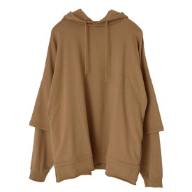 RVCA ルーカ FAKE LAYERD RVCA LS HOODIE フェイク レイヤード ルーカ フーディー プル オーバー パーカー BA042-062 メンズ ビッグ シルエット オーバー 大きい サイズ フード スエット スウェット 長袖 Tシャツ ロンT カットソー BA042062 サーフィン スケーター