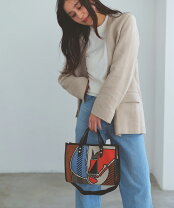 美品 レスポートサック トートバッグ ポーチ付き 馬具モチーフ 