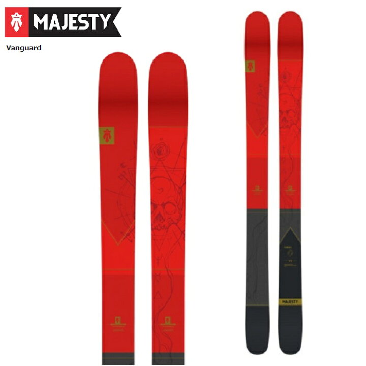 Majesty 義務づけ マジェスティ スキー板 Vanguard 板単品 〈21/22モデル〉