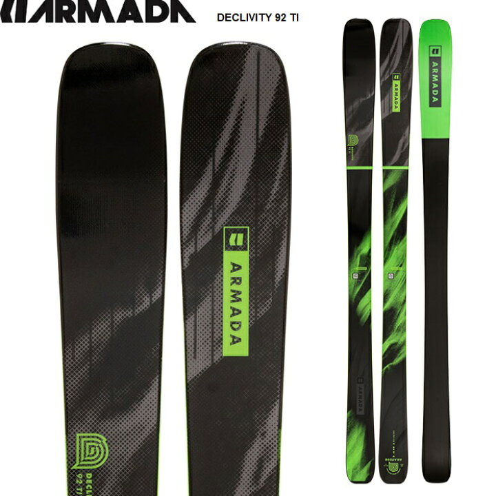 楽天市場】ARMADA アルマダ スキー板 DECLIVITY 92 TI 板単品 22-23 