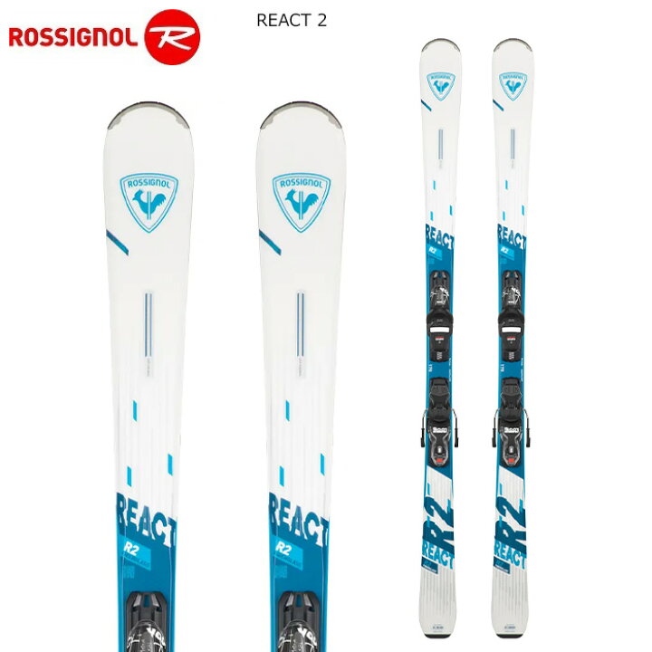 楽天市場】ROSSIGNOL ロシニョール スキー板 REACT 2 ビンディング 