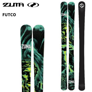 ZUMA ツマ スキー板 FUTCO 板単品 22-23 モデル