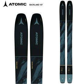 ATOMIC アトミック スキー板 BACKLAND 107 板単品 22-23 モデル