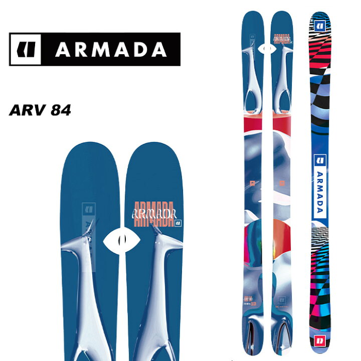 楽天市場】ARMADA アルマダ スキー板 ARV 84 板単品 23-24 モデル 