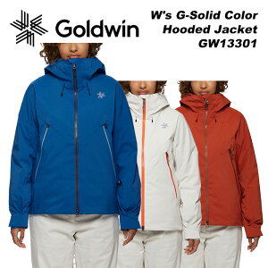 GOLDWIN GW13301 W's G-Solid Color Hooded Jacket 23-24モデル ゴールドウィン スキーウェア レディース ジャケット
