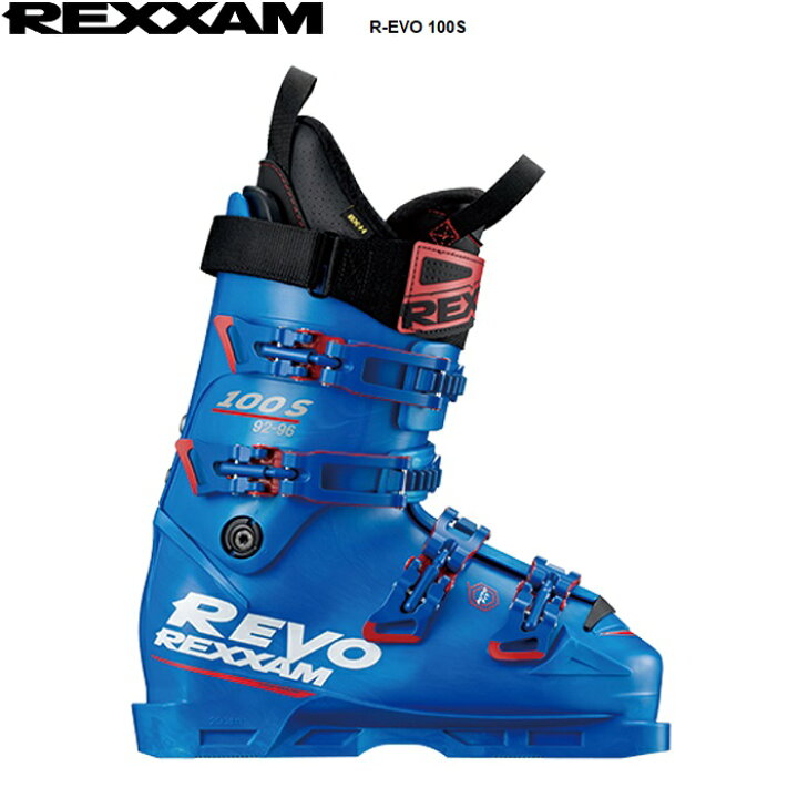 楽天市場】REXXAM レグザム スキーブーツ R-EVO 100S SAPPHIRE BLUE 23  