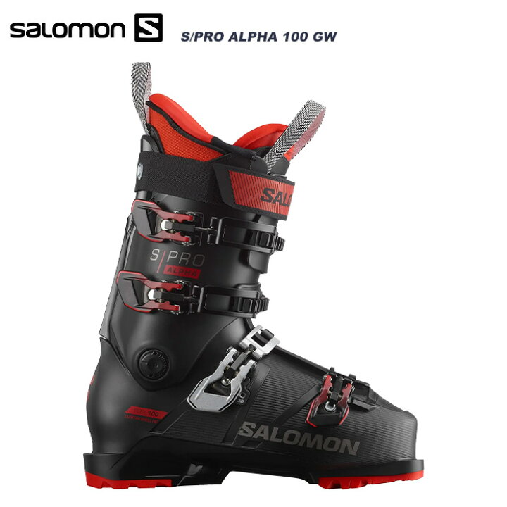 楽天市場】SALOMON サロモン スキーブーツ S/PRO ALPHA 100 GW Black 