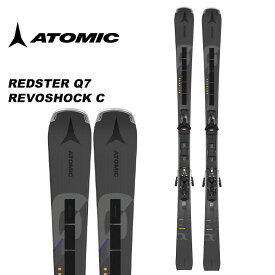 ATOMIC アトミック スキー板 REDSTER Q7 REVOSHOCK C + M 12 GW Black/Smoke ビンディングセット 23-24 モデル
