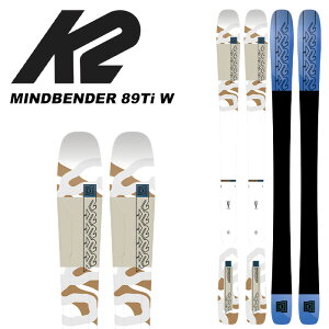 K2 ケーツー スキー板 MINDBENDER 89Ti W 板単品 23-24 モデル レディース