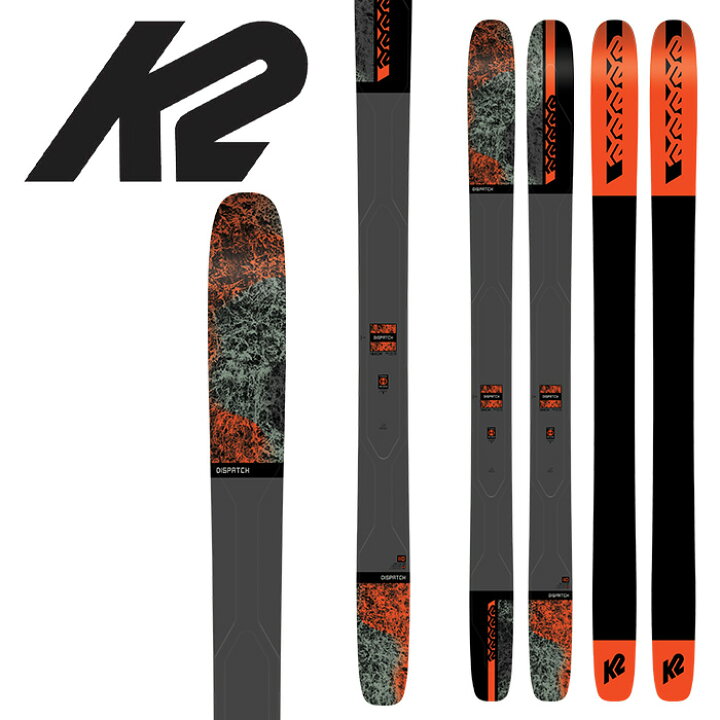 楽天市場】K2 ケーツー スキー板 DISPATCH 110 板単品 23-24 モデル 