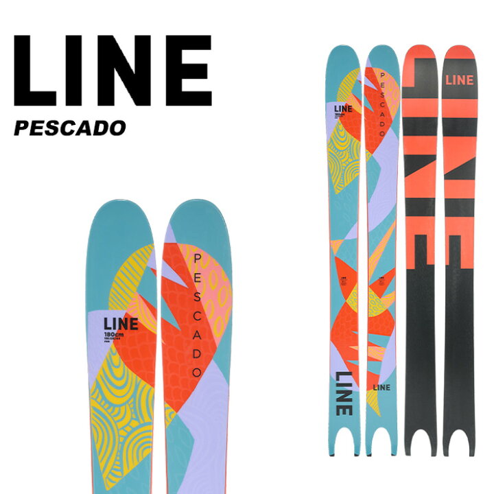 楽天市場】LINE ライン スキー板 PESCADO 板単品 23-24 モデル : ski 