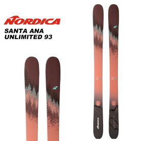 Nordica ノルディカ スキー板 SANTA ANA UNLIMITED 93 板単品 23-24 モデル