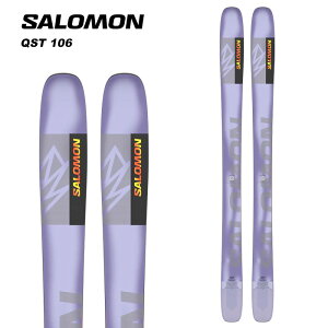 SALOMON サロモン スキー板 QST 106 板単品 23-24 モデル