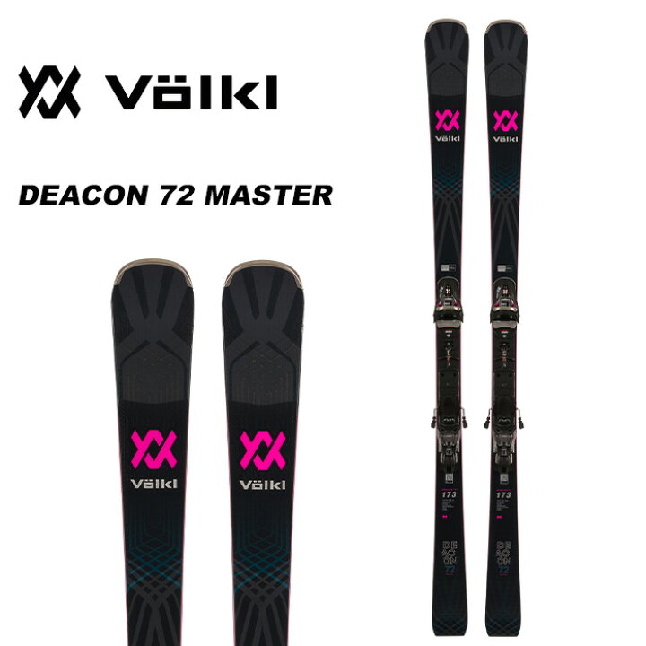 楽天市場】Volkl フォルクル スキー板 DEACON 72 MASTER 板+プレート 