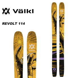 Volkl フォルクル スキー板 REVOLT 114 板単品 23-24 モデル