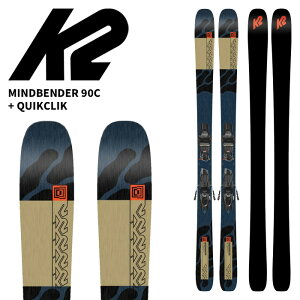K2 �P�[�c�[ �X�L�[�� MINDBENDER 90C + Squire 11 Quikclik �r���f�B���O�Z�b�g 23-24���f��