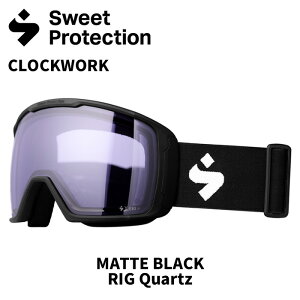 SWEET PROTECTION XEB[gveNV S[O CLOCKWORK MATTE BLACK/RIG Quartz 24-25 f