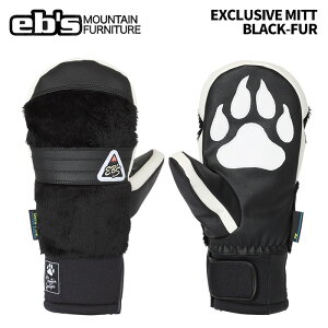 eb's GrX EXCLUSIVE MITT BLACK-FUR GNXN[Vu~bg ~gO[u 25-26f