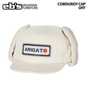 eb's �G�r�X CORDUROY CAP OFF �R�[�f�����C�L���b�v �L���b�v �r�[�j�[ 25-26���f��