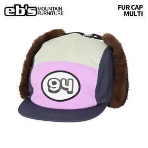 eb's GrX FUR CAP MULTI t@[Lbv Lbv r[j[ 25-26f