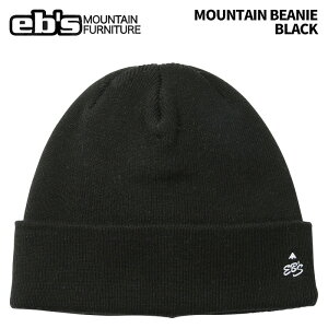 eb's GrX MOUNTAIN BEANIE BLACK }Eer[j[ Lbv r[j[ 25-26f