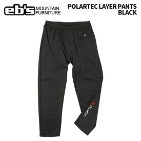 eb's エビス POLARTEC LAYER PANTS BLACK ポーラテックレイヤーパンツ インナー 25-26モデル