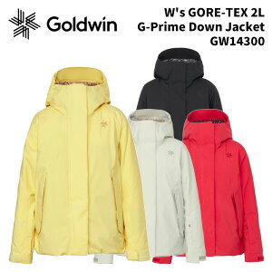 GOLDWIN GW14300 W's GORE-TEX 2L G-Prime Down Jacket 24-25(2025)f S[hEB XL[EFA [fBX WPbg