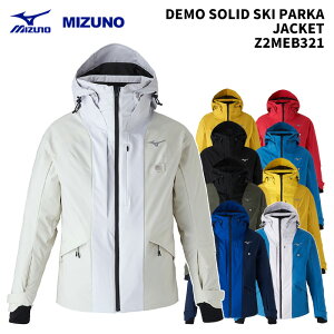MIZUNO Z2MEB321 DEMO SOLID SKI PARKA 24-25(2025)f ~Ym XL[EFA WPbg