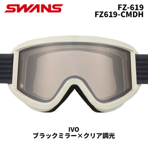 SWANS �X�����Y �X�m�[�S�[�O�� FZ-619 / FZ619-CMDH / IVO / �u���b�N�~���[×�N���A���� 24-25 ���f���y�ԕi�����s���i�z