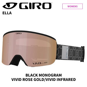 GIRO W S[O ELLA BLACK MONOGRAM VIVID Rose Gold/VIVID Infrared 24-25 f fB[X